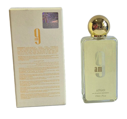 Afnan 9 am Cream Edp 50ml Women