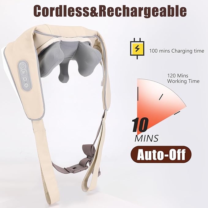 Shoulder and Neck Massager with Heat