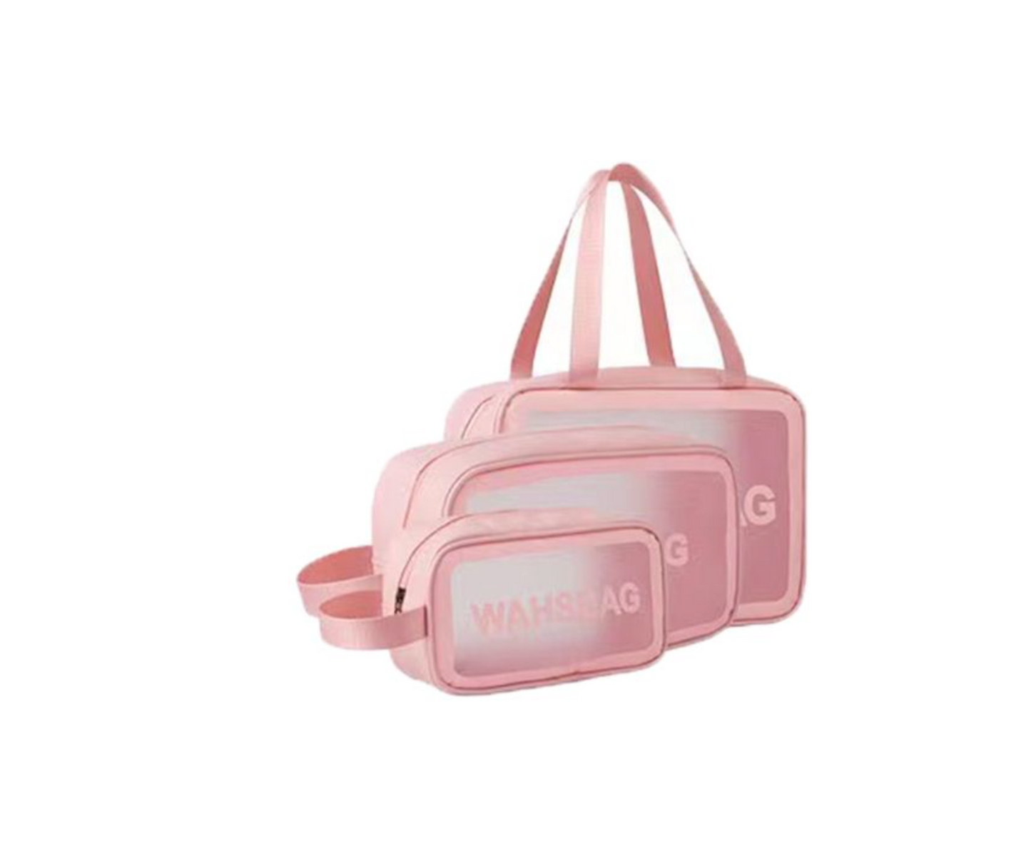 Travel Large Capacity Toiletry Bag Cosmetic Bag 3-Piece Set