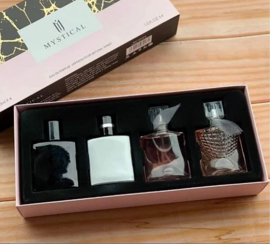 Mystical Perfume Gift set of 4 x 30ml Him/Her