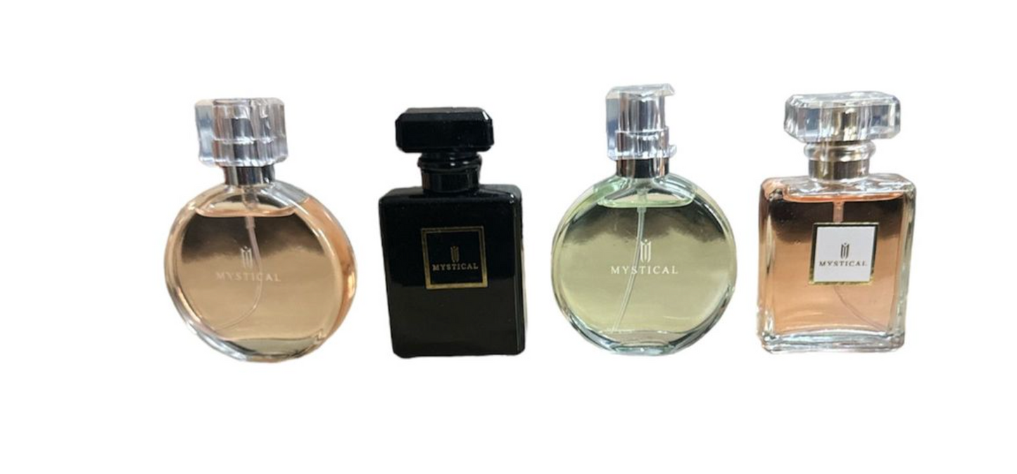 Mystical Peach and Pink Gift Perfume Set 30ml x4