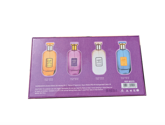 Mousuf Eau De Parfum 30ml - Purple (Set of 4)