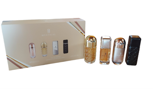 Mystical Perfume (GOLD) set of 4 x 30ml Him/Her