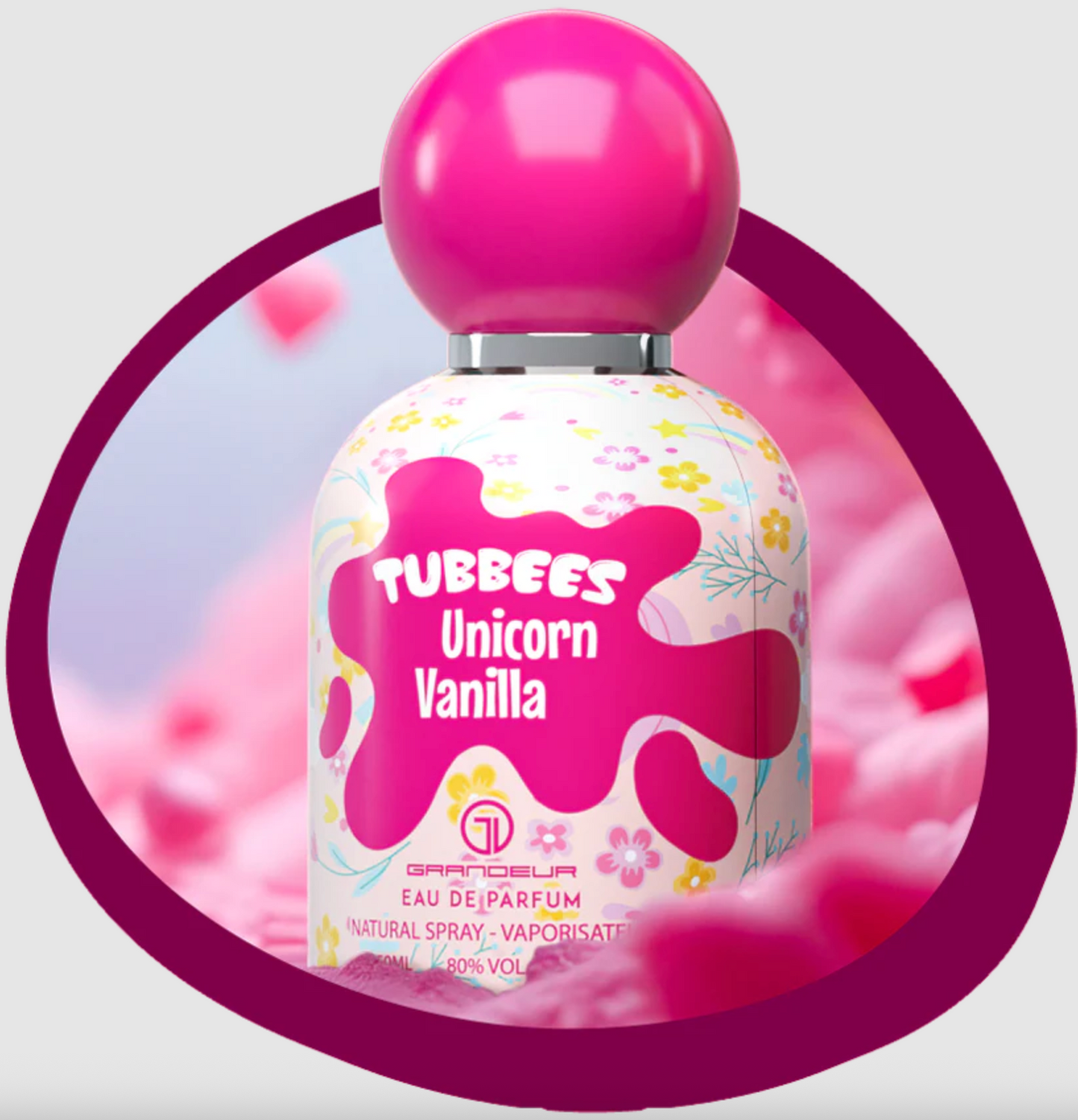 Unicorn Vanilla Tubbees for women and men Plus Tubbees Wristband