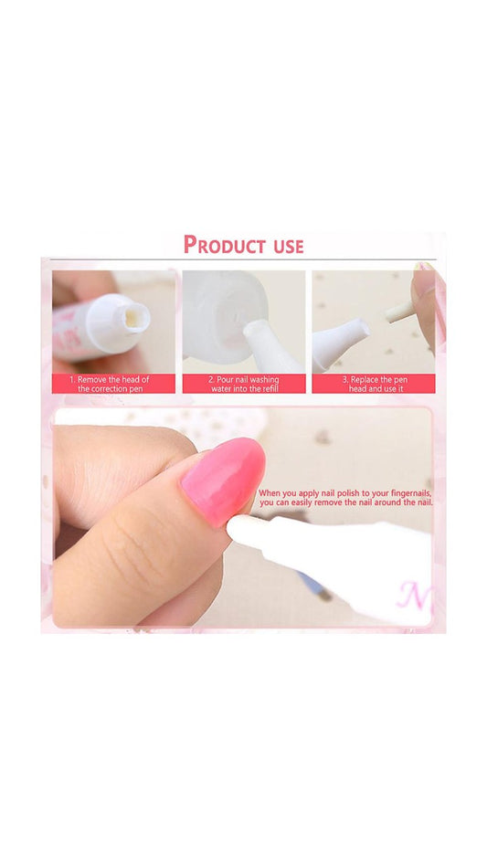 Nail Polish corrector Pen - 1 Piece
