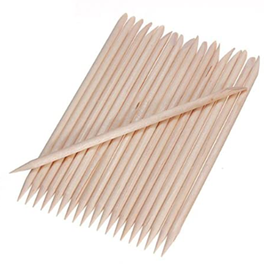 Wooden Orange Sticks (Multi Use) - 50 Pieces