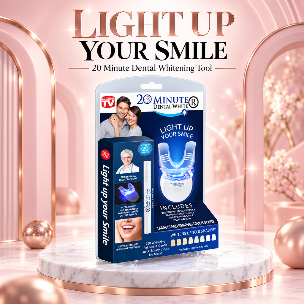 20 Minute Dental Whitening Tool advertising image