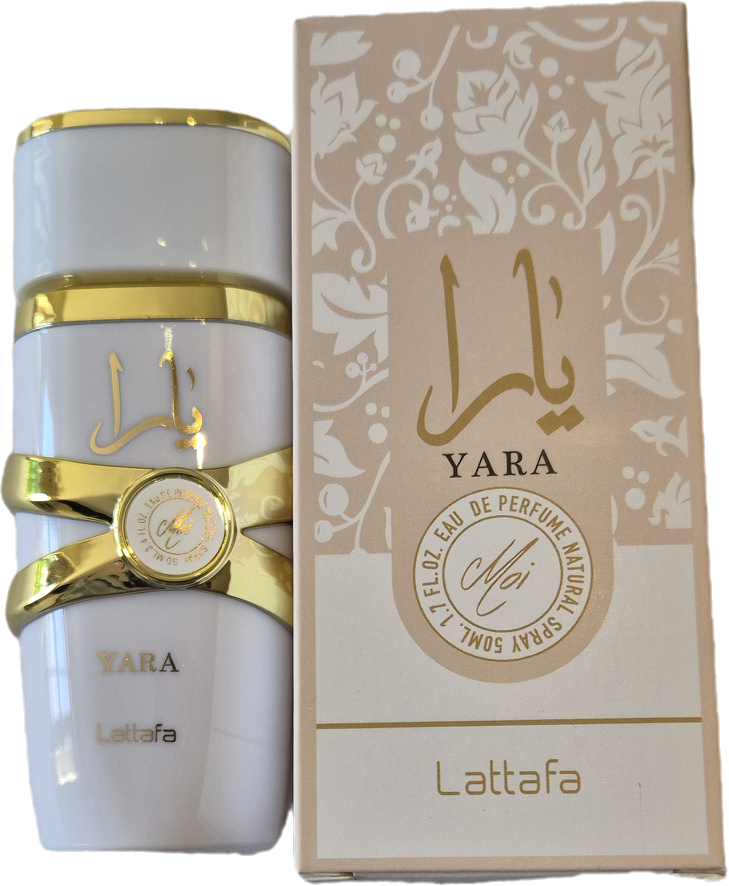 Yara EDP 50ml Perfume White/Gold By Lattafa (Mini) / AAA Grade Replica