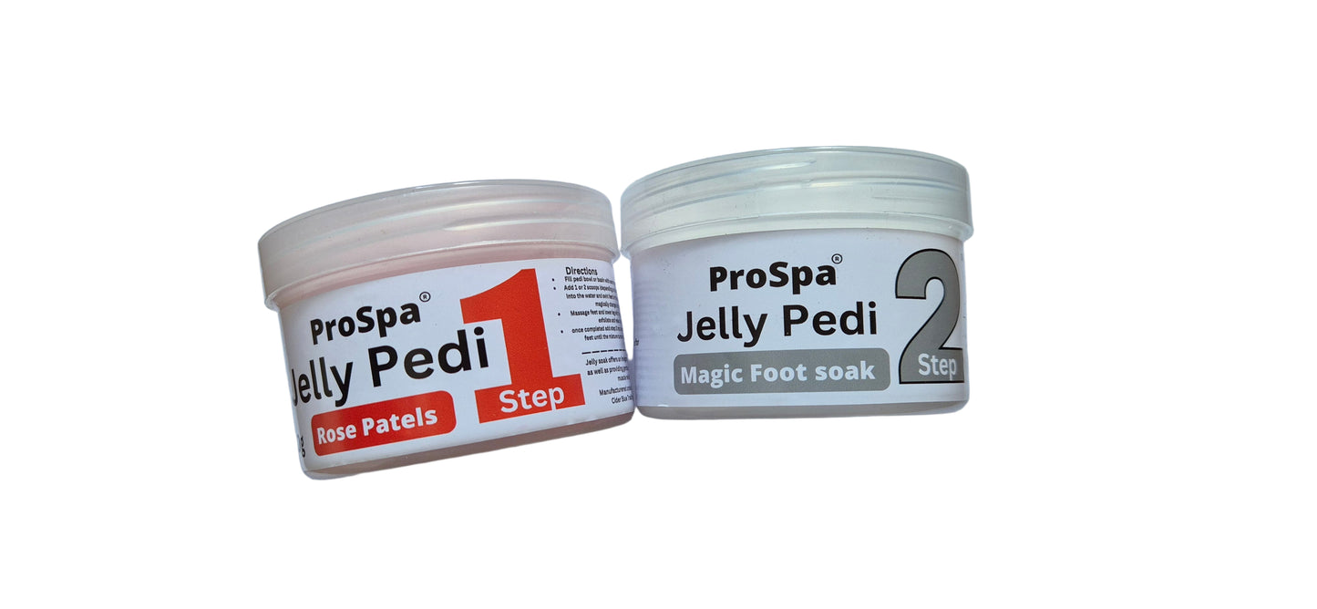 Pro-Spa® Jelly Pedi - ROSE Kit Step 1 & 2