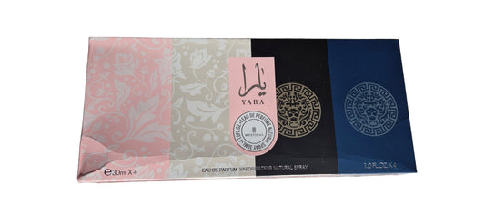 Mystical Yara Gift Perfume Set for Her/Him - 30 ml x 4