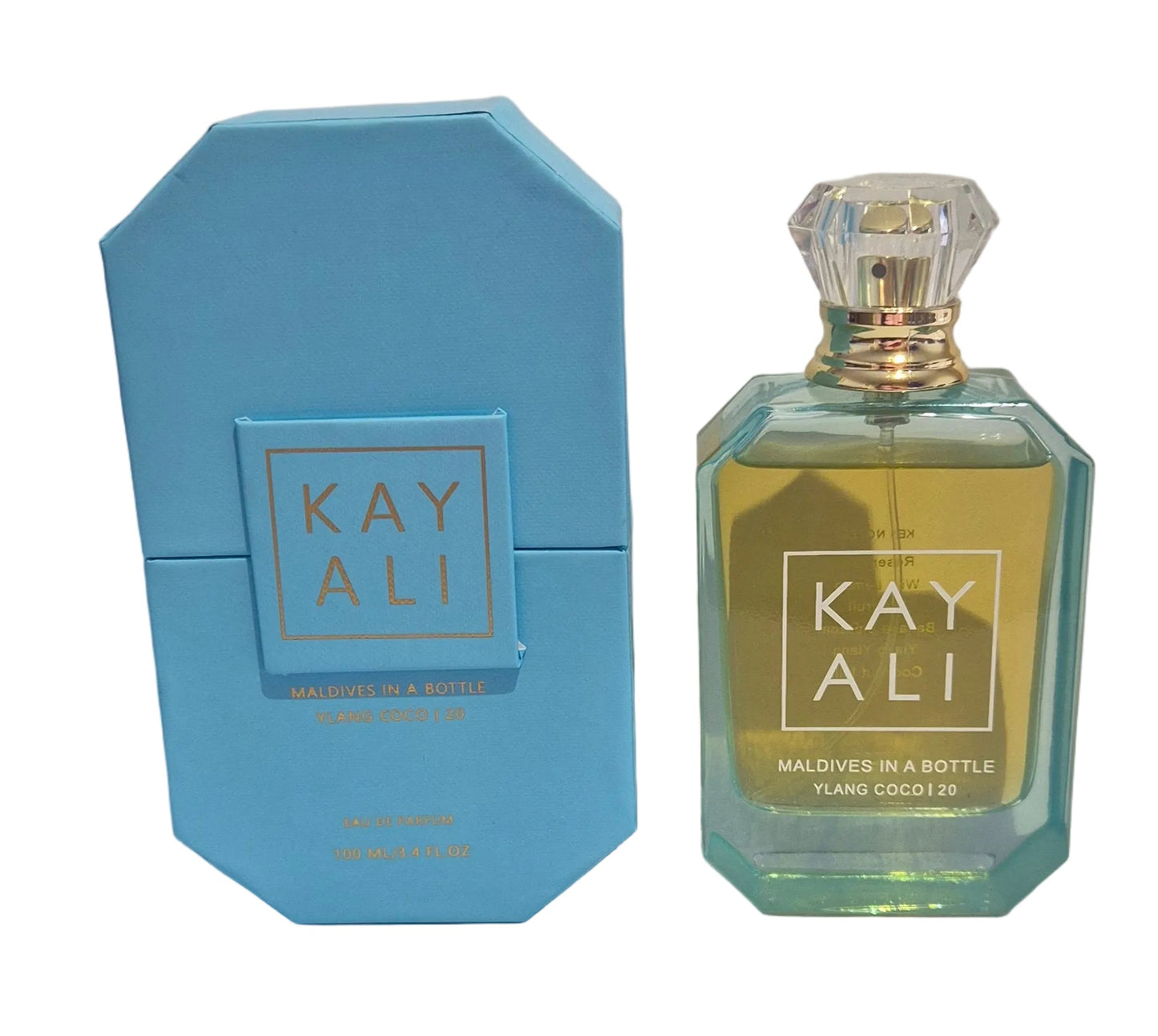 Maldives in a Bottle Ylang Coco | 20 Eau de Parfum Kayali Fragrances for Men and Woman 100ml