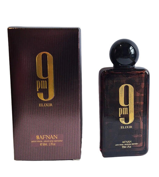 Afnan 9 Pm Elixir Intense Edp 50ml Men and Women