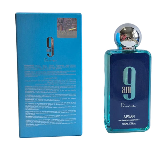 Afnan 9 am Dive Edp 50ml Men & Women