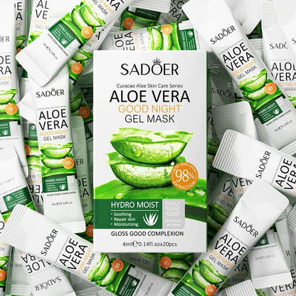 SADOER ALOE VERA GOOD NIGHT GEL MASK