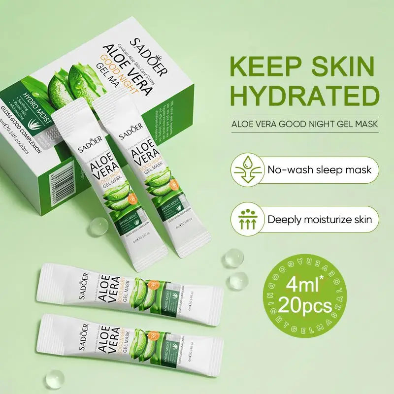 SADOER ALOE VERA GOOD NIGHT GEL MASK