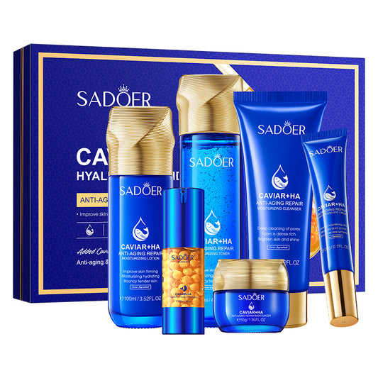 SADOER Caviar Hyaluronic Acid Anti-Aging Skincare Kit