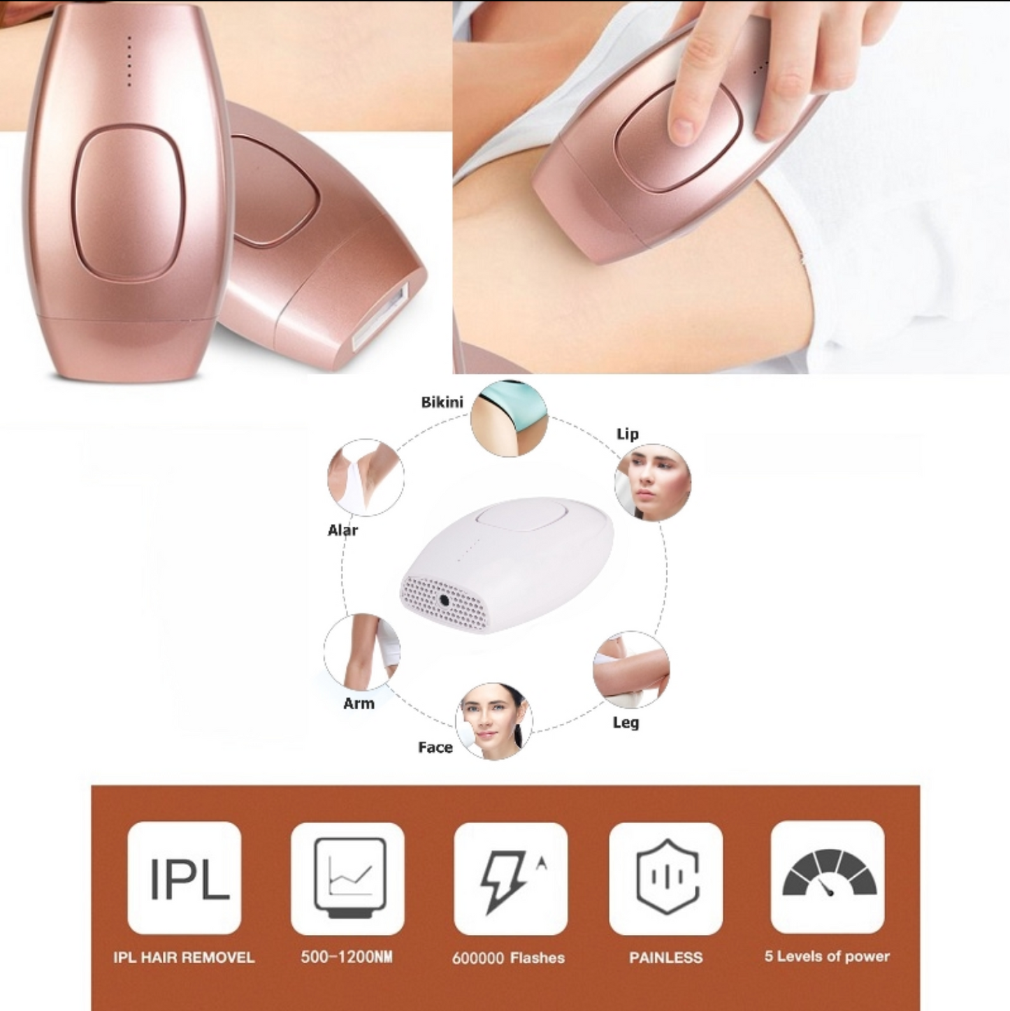 Advanced IPL Epilator Laser Hair Remover