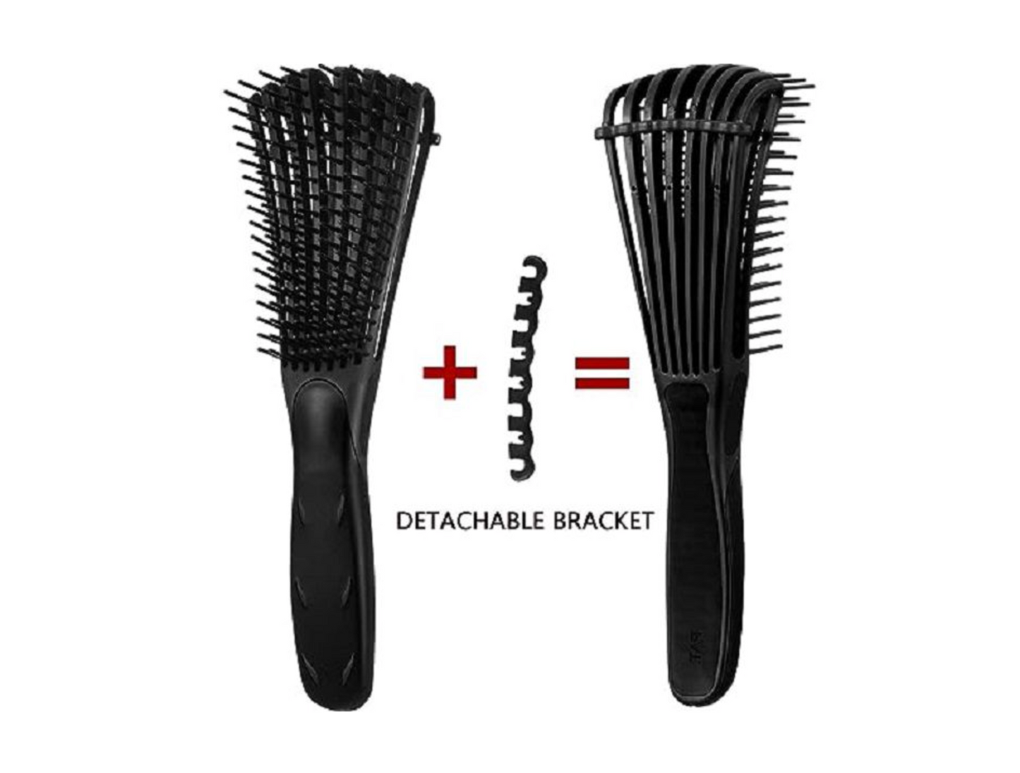 Detangling Massage Brush/Comb for Straight Curly & Kinky Hair