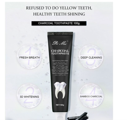 Teeth Whitening Charcoal Toothpaste Oral Care