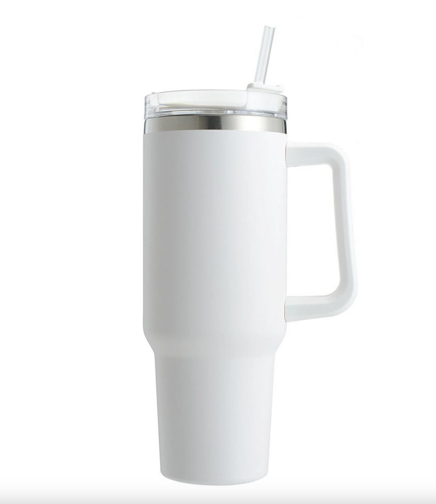 Straw Tumbler with Handle