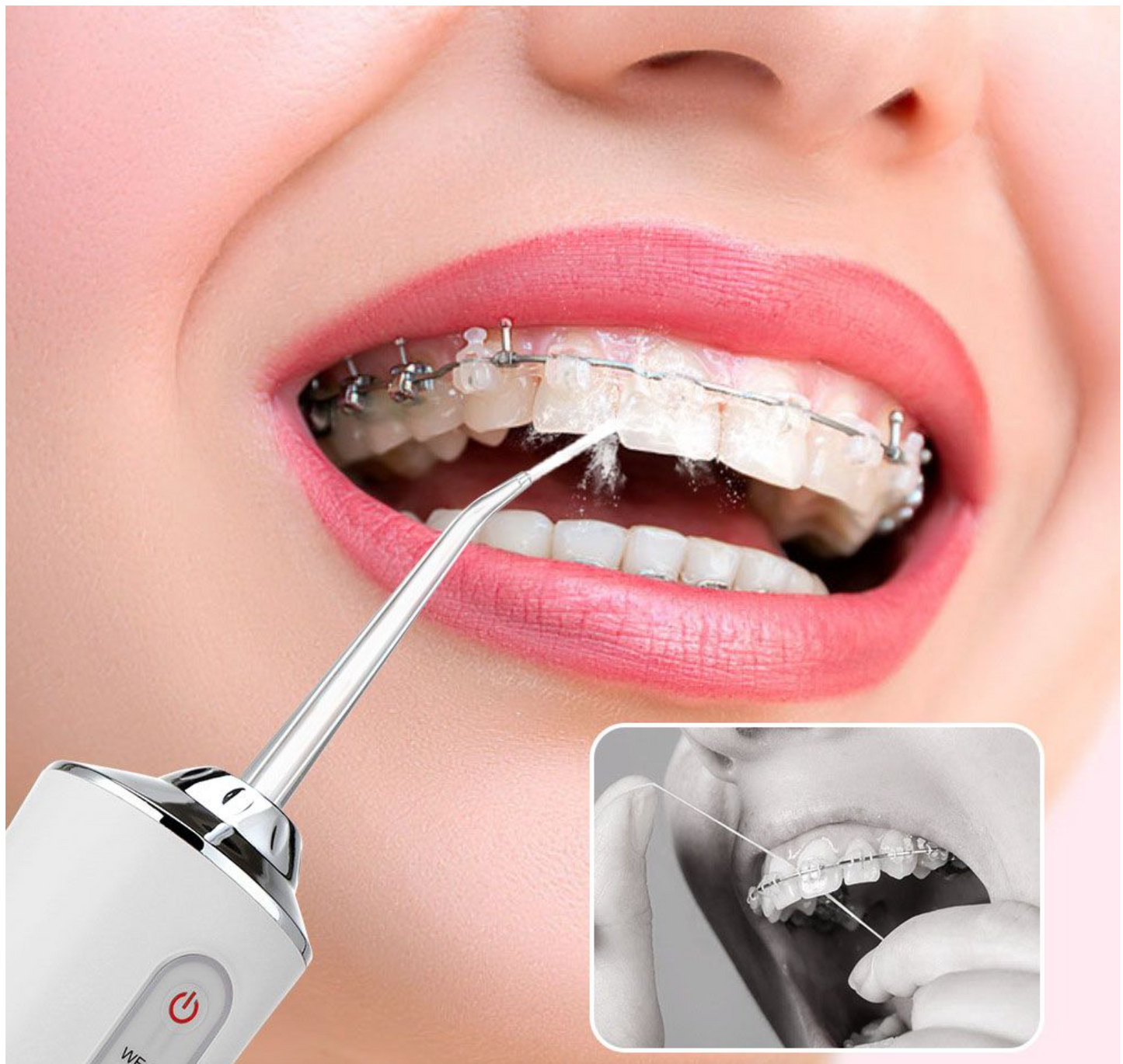 Portable Electric Dental Water Flosser Oral Care Irrigator