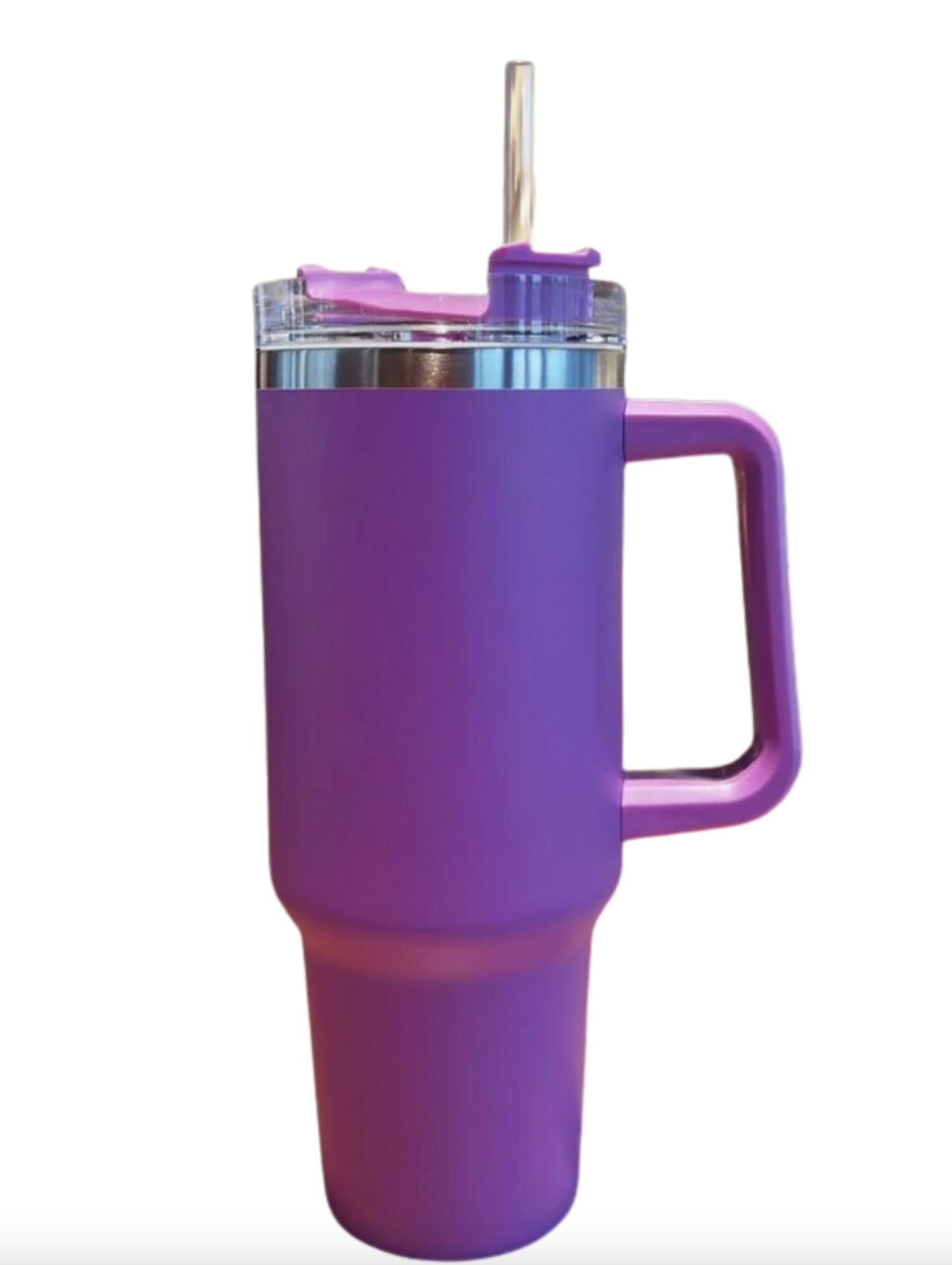 Straw Tumbler with Handle