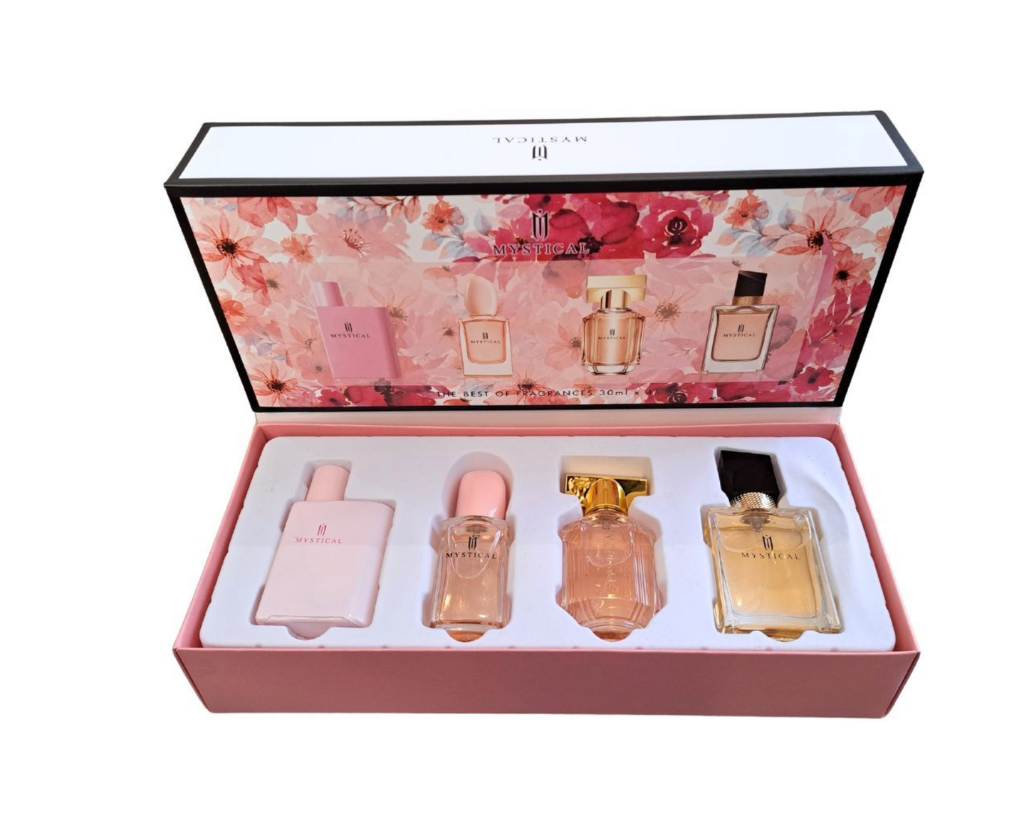 Mystical Floral Gift Perfume Set for Her - 30 ml x 4