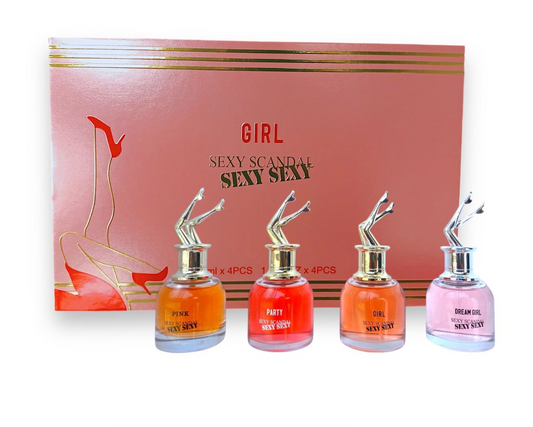 Sexy Womens 4 Pack 30ml Perfume Gift Set For Her - EDP