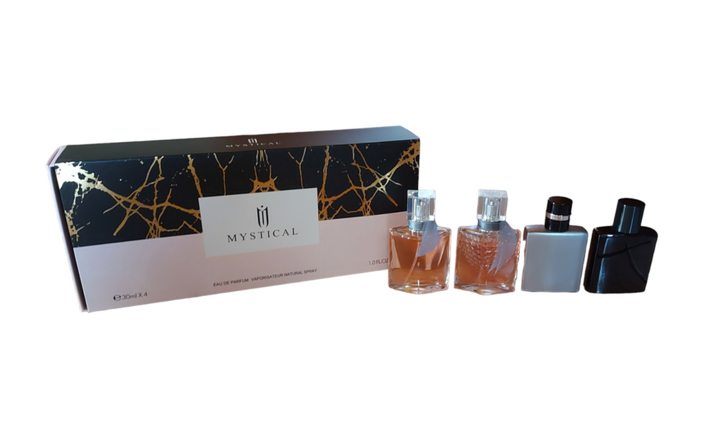 Mystical Perfume Gift set of 4 x 30ml Him/Her