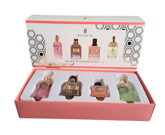 Mystical diamond Gift Perfume Set for Her - 30 ml x 4