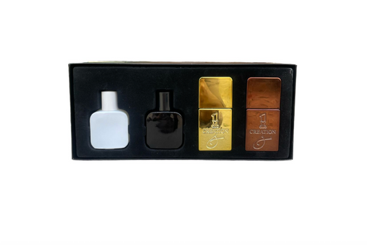 Mystical Premium Men's Black Edition 4x30ml Perfume Gift Set For Him