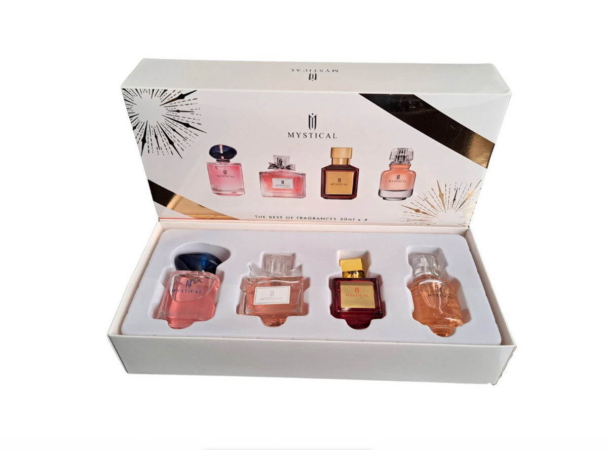 Mystical Premium Bling Edition 4x30ml Perfume Gift Set For Her