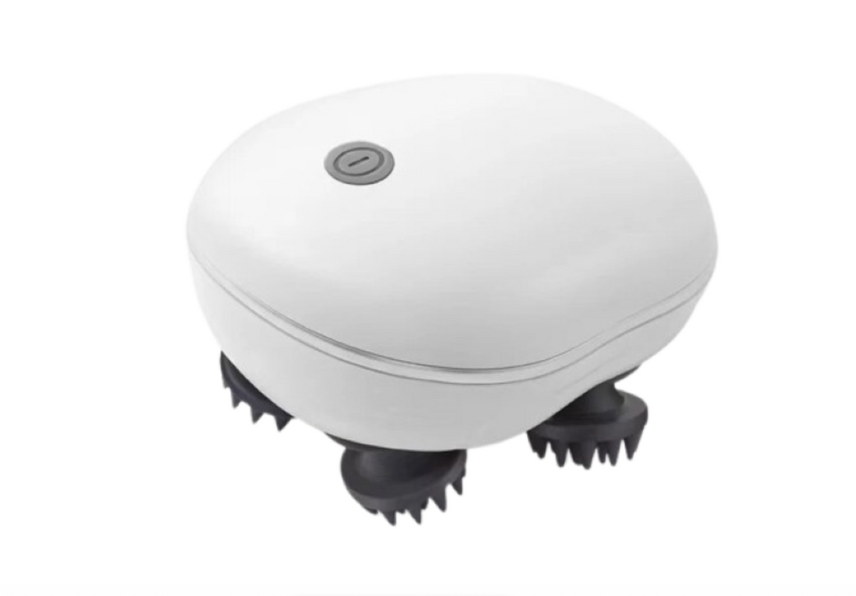 Smart Scalp Massager Heated Brush Electric Head Massager For Stress Relief