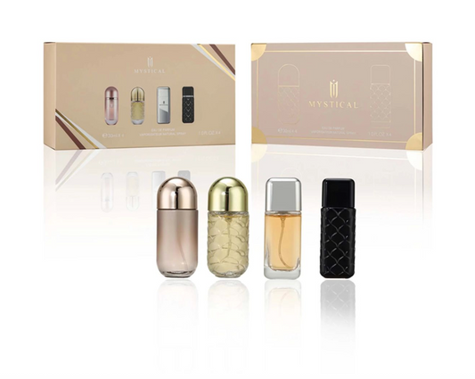 Mystical Perfume (GOLD) set of 4 x 30ml Him/Her