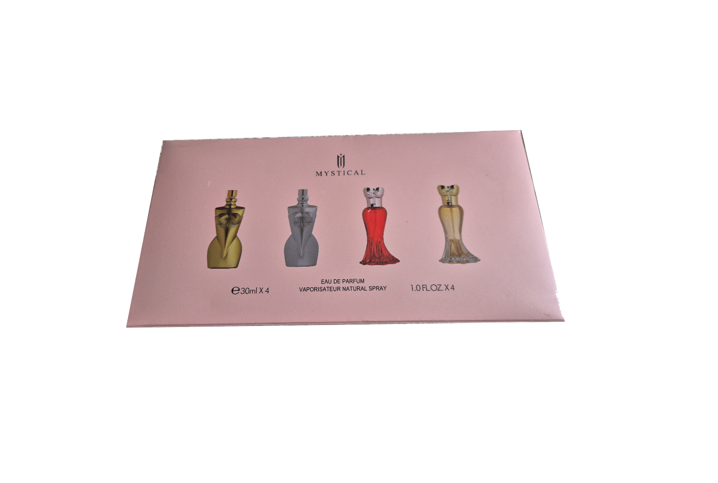 Mystical Premium Pink Gift Perfume Set for Her - 30 ml x 4
