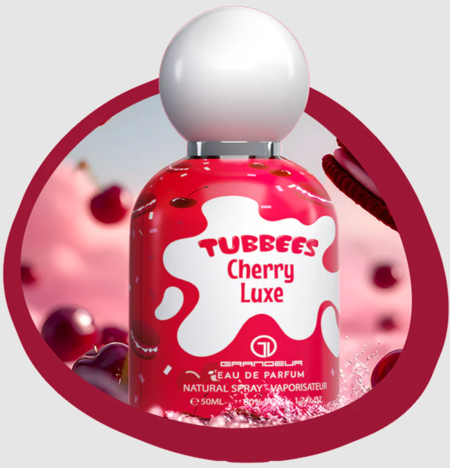 Cherry Luxe Tubbees for women and men Plus Tubbees Wristband