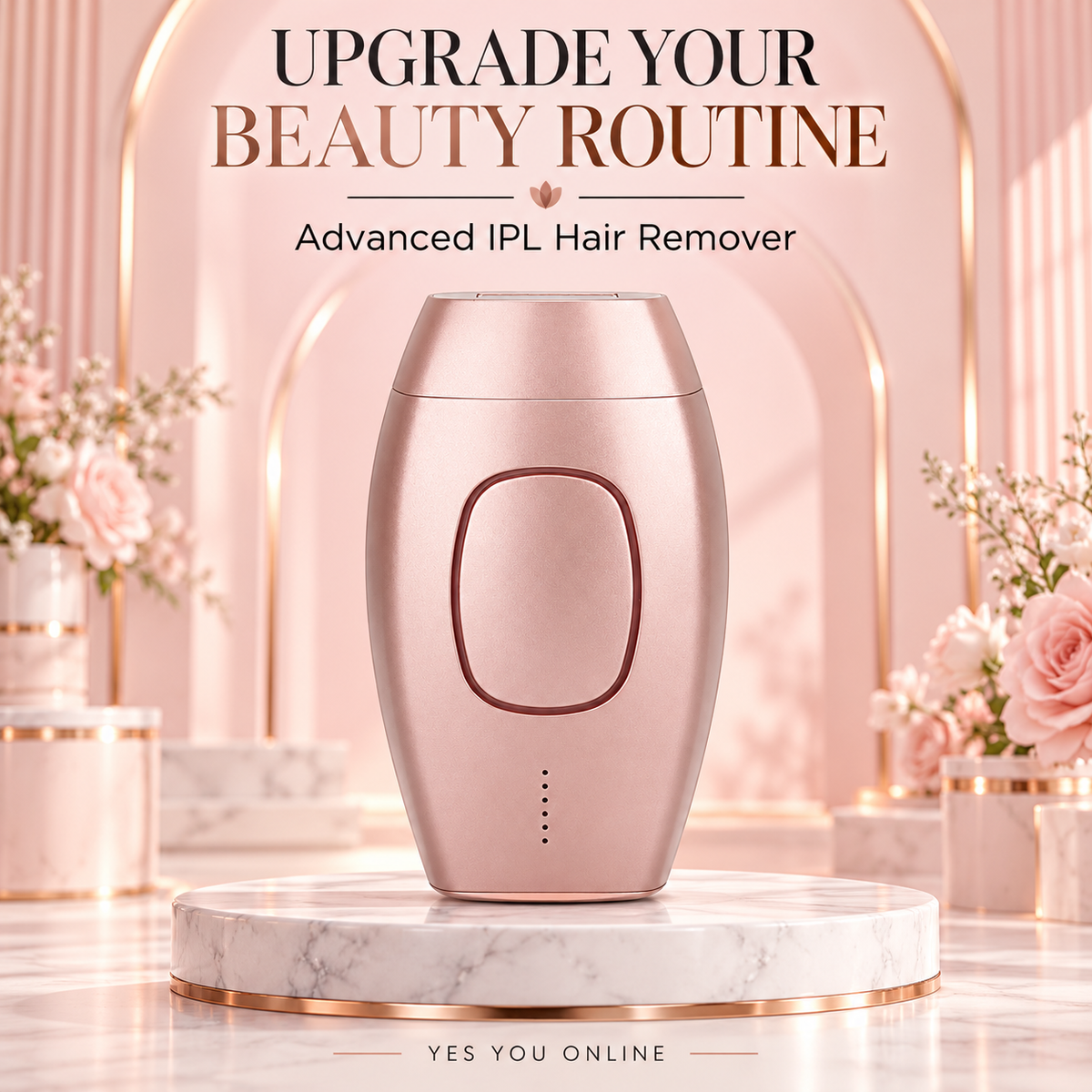 Advanced IPL Hair Remover advertising picture
