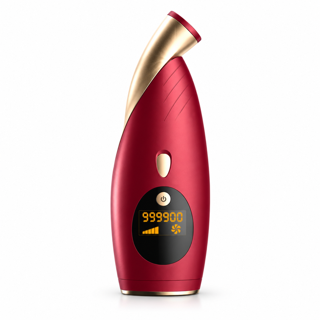 Andowl D26 red hair removal device on white background