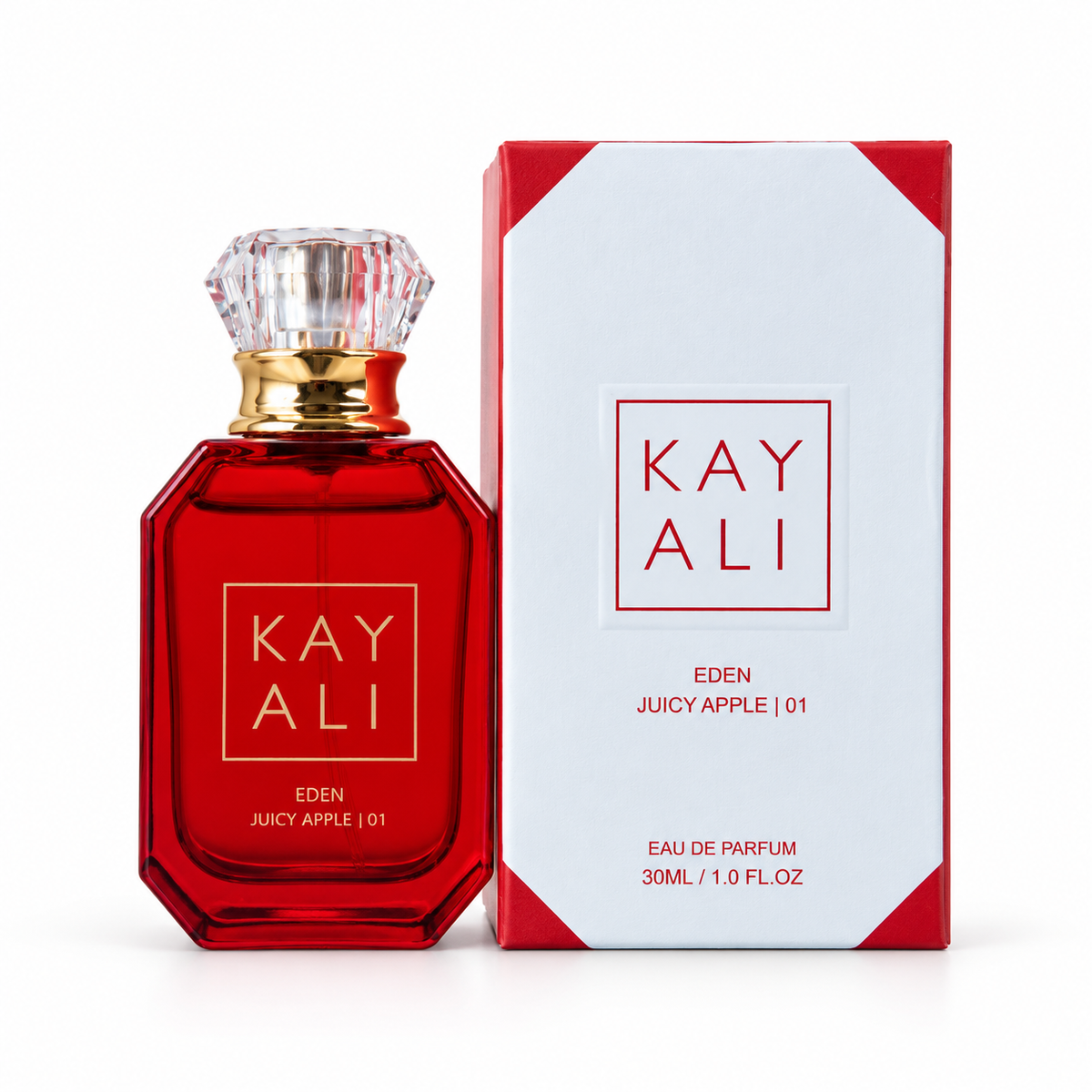 Kayali Eden Juicy Apple | 01 30ml bottle and box