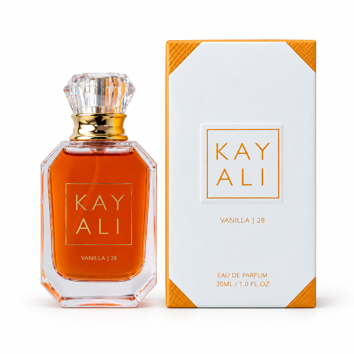 Kayali Vanilla | 28 30ml bottle and box