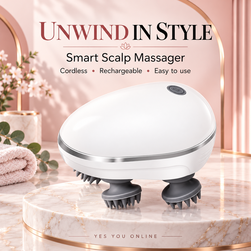 Smart Scalp Massager – Unwind in Style advertising image