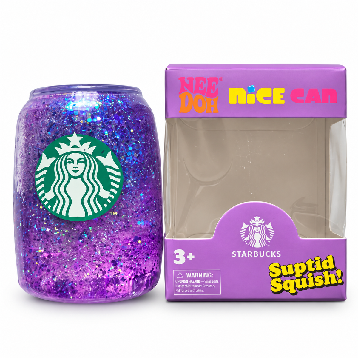 NeeDoh Nice Can Starbucks – Purple