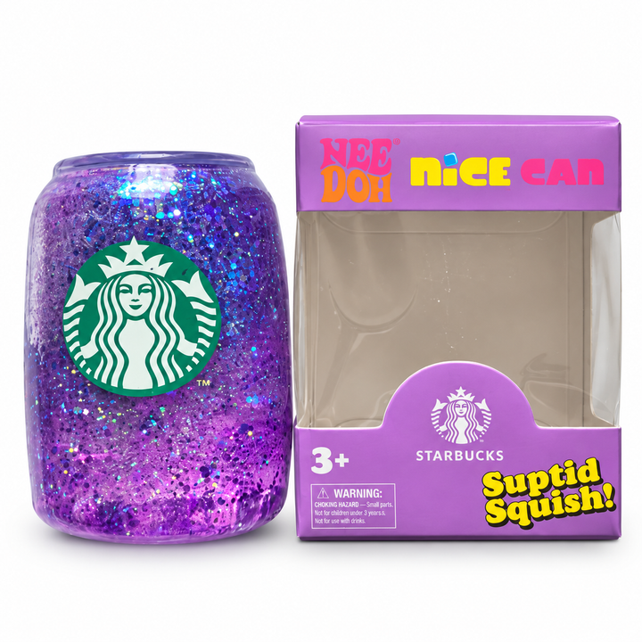 NeeDoh Nice Can Starbucks – Purple
