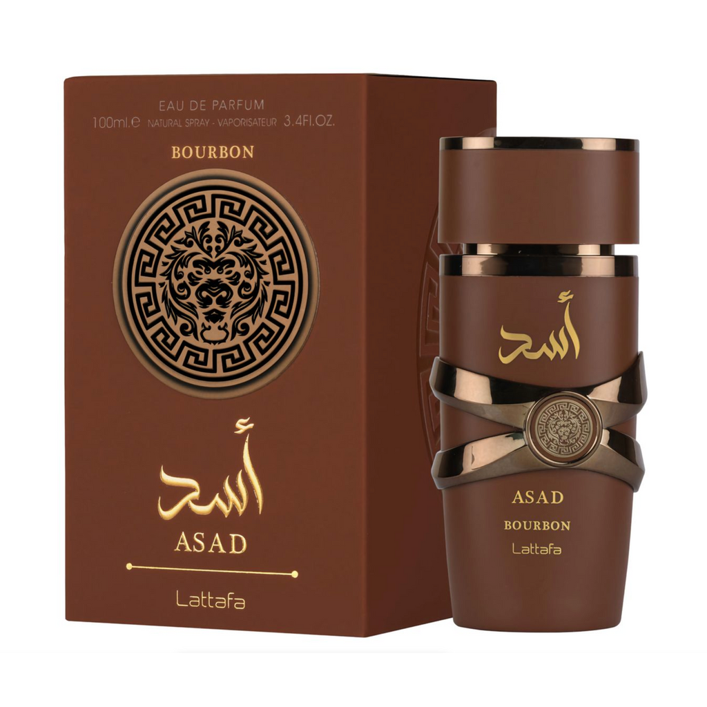 Asad Bourbon 100ml original bottle / box photo, standardized square format