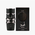 Asad Elixir original bottle / box photo, standardized square format