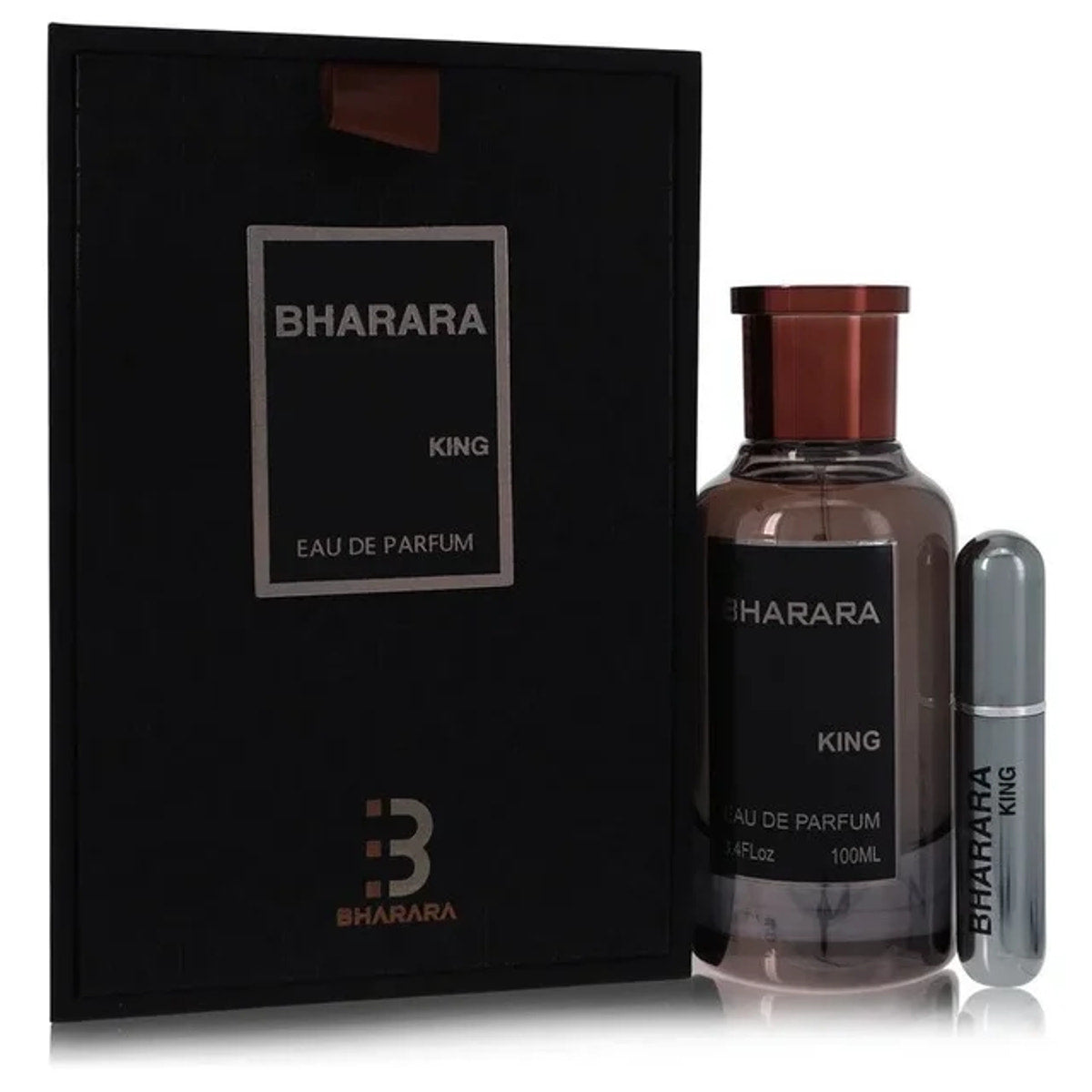 Bharara King original bottle / box photo, standardized square format