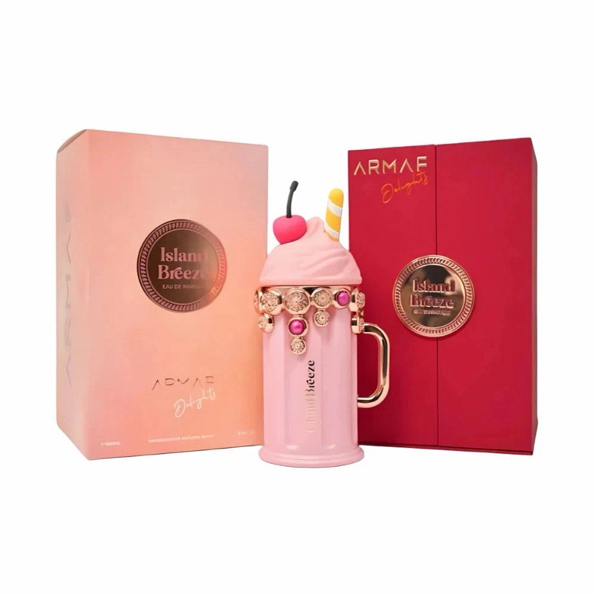 Original fragrance photograph standardized to square, with product appearance preserved