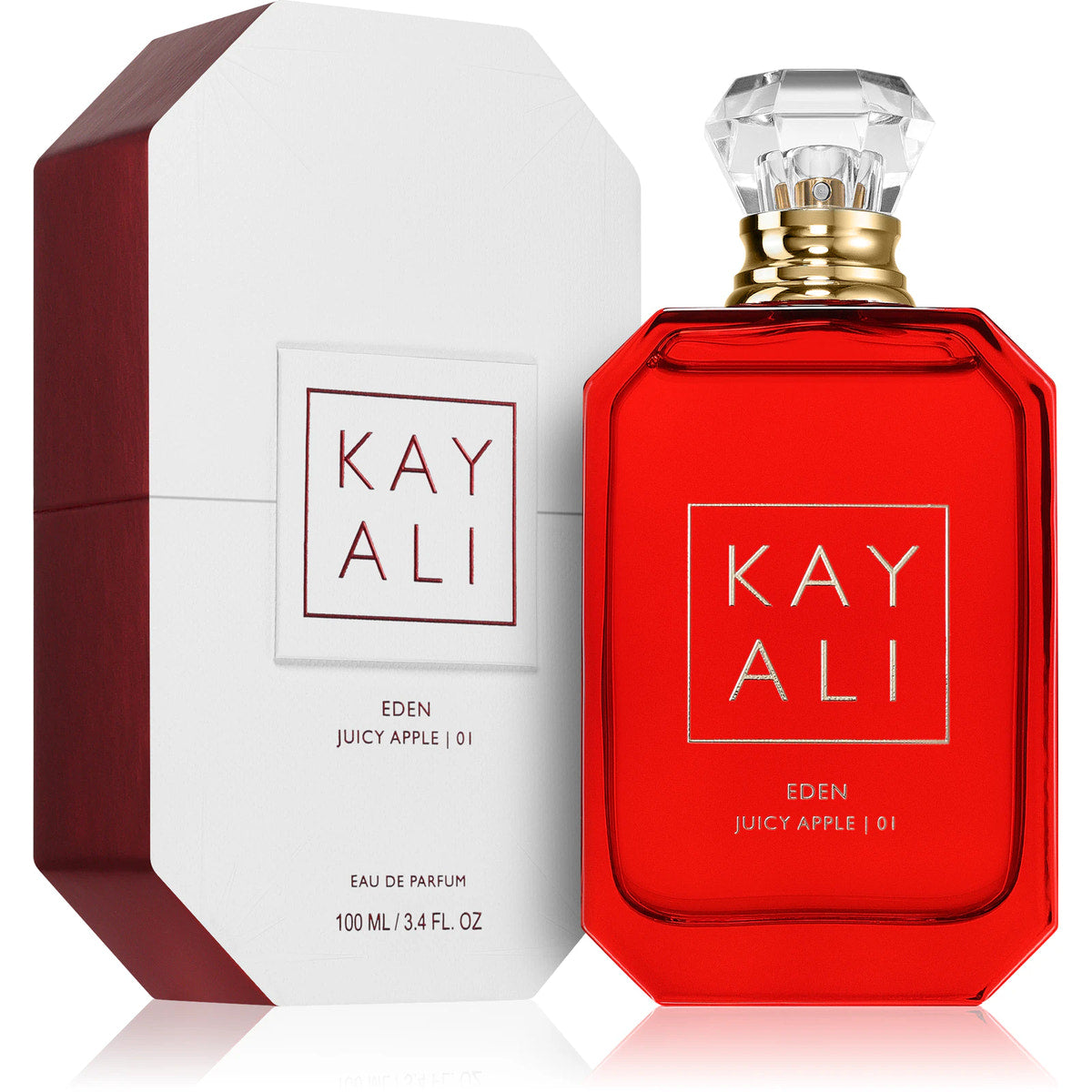Original fragrance photograph standardized to square, with product appearance preserved