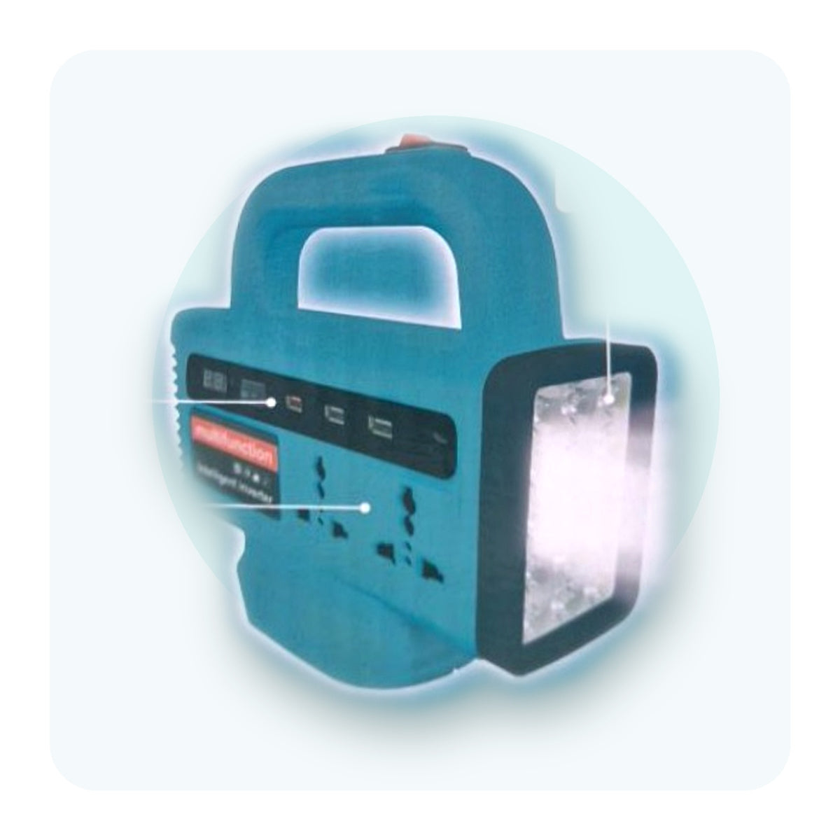 Multifunctional portable intelligent inverter product image