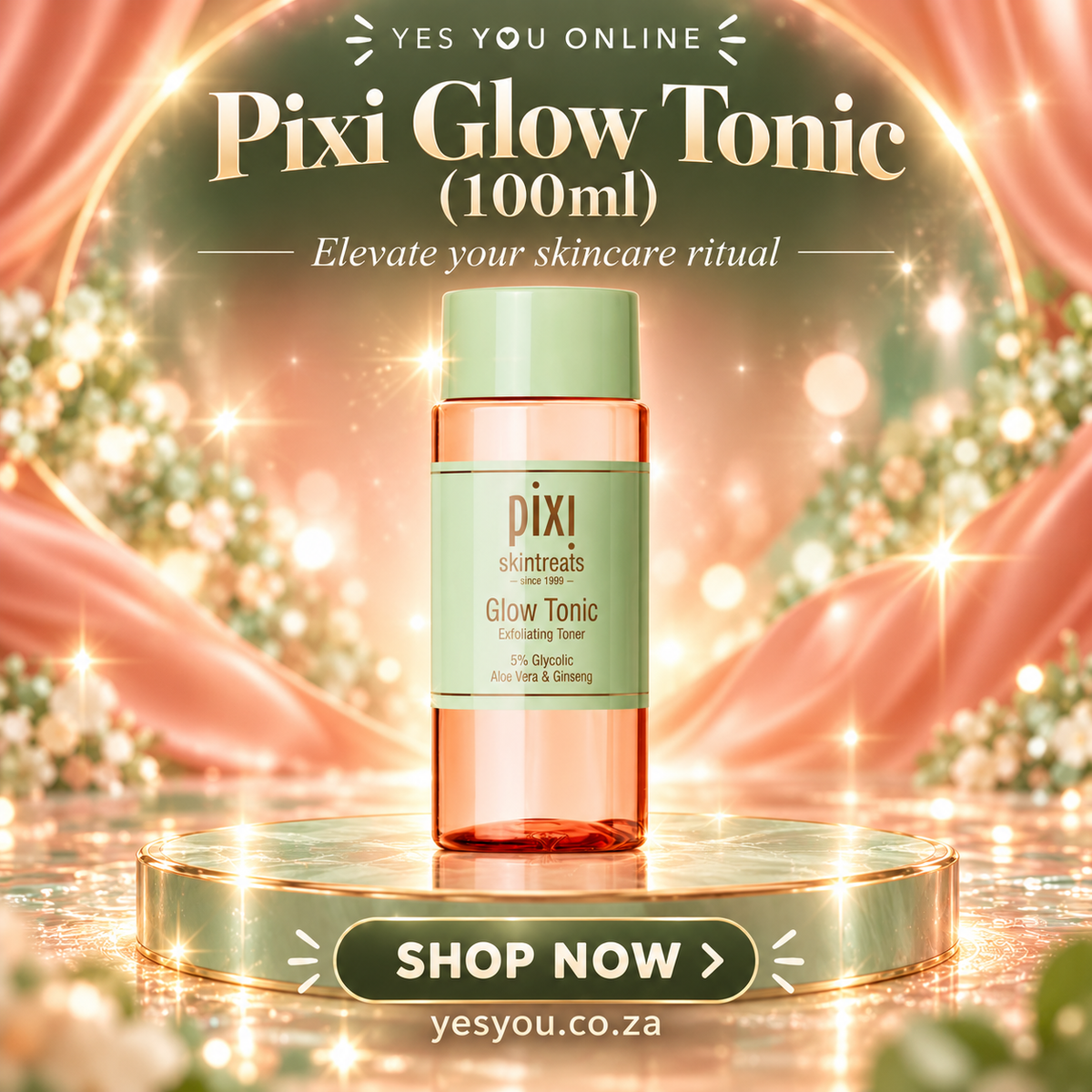 Pixi Glow Tonic (100ml) — advertisement without price